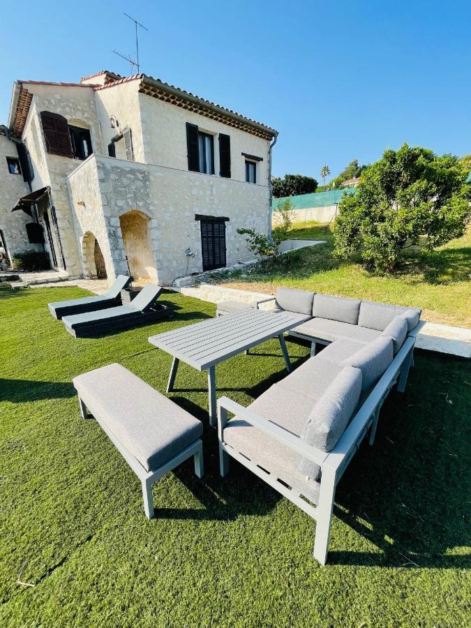 Magnifique Villa « Le Rocher De Noha »Cote D'Azur ว็องส์ ภายนอก รูปภาพ
